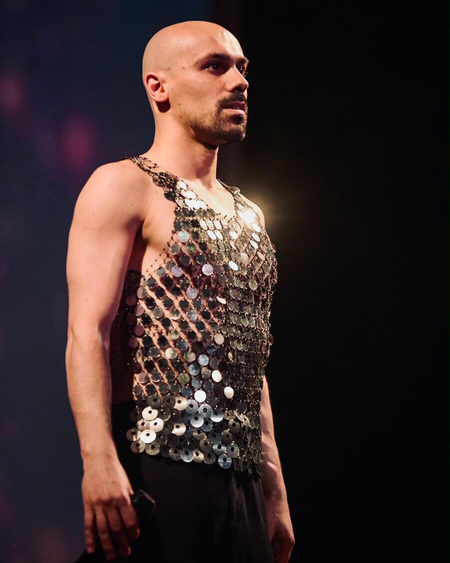 Ritratto di Jonathan sul palco